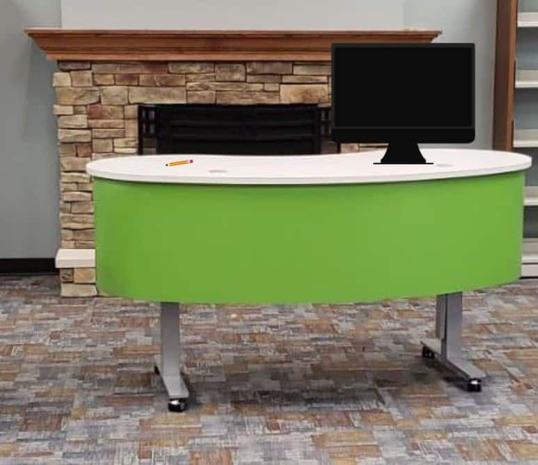 green kurve desk